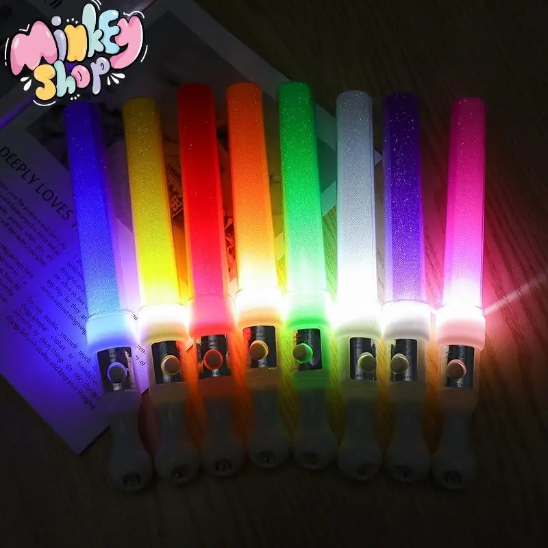 Gậy cổ vũ lightstick buổi hoà nhạc concert phát sáng nhiều màu đặc sắc gậy cổ động nhựa ABS Đồ chơi cho trẻ em -Minkey 3