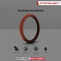 Gambar Otoproject - Car Steering Wheel Cover Elite Series 005 | Sarung setir mobil mewah Otoproject, bahan kulit - Onyx Black dari Otoproject Kab. Tangerang 4 Tokopedia