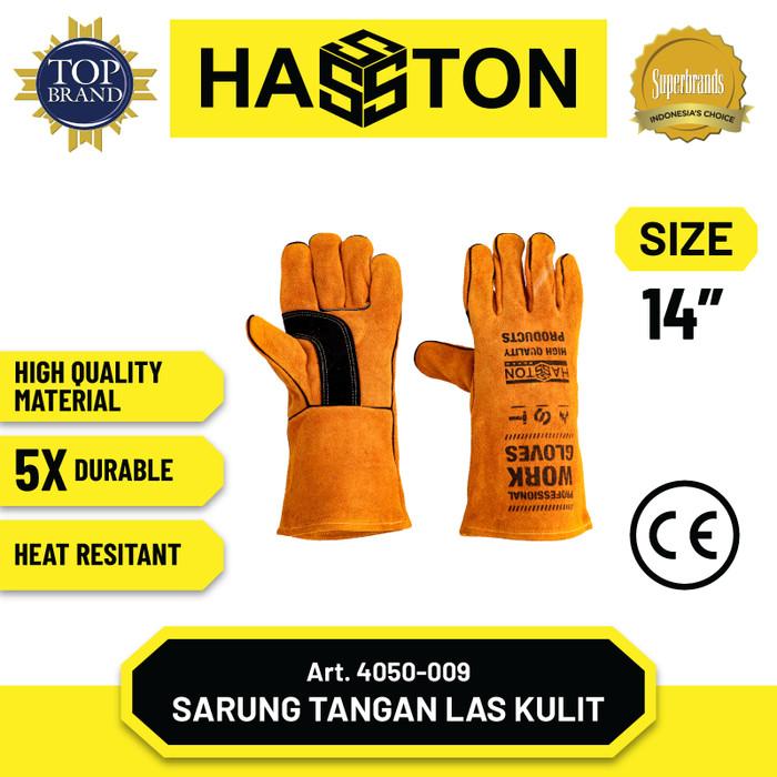 Gambar Hasston Sarung Tangan Kulit Biru 14” / Safety Gloves (4050-006) - 14 inch dari Hasston Tools Kota Administrasi Jakarta Pusat 5 Tokopedia