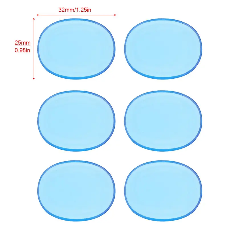 Drum Mute Pad, 12pcs/set Silicone Jazz Snare Drum Muffler, Drum Accessories for Home School Performance 1