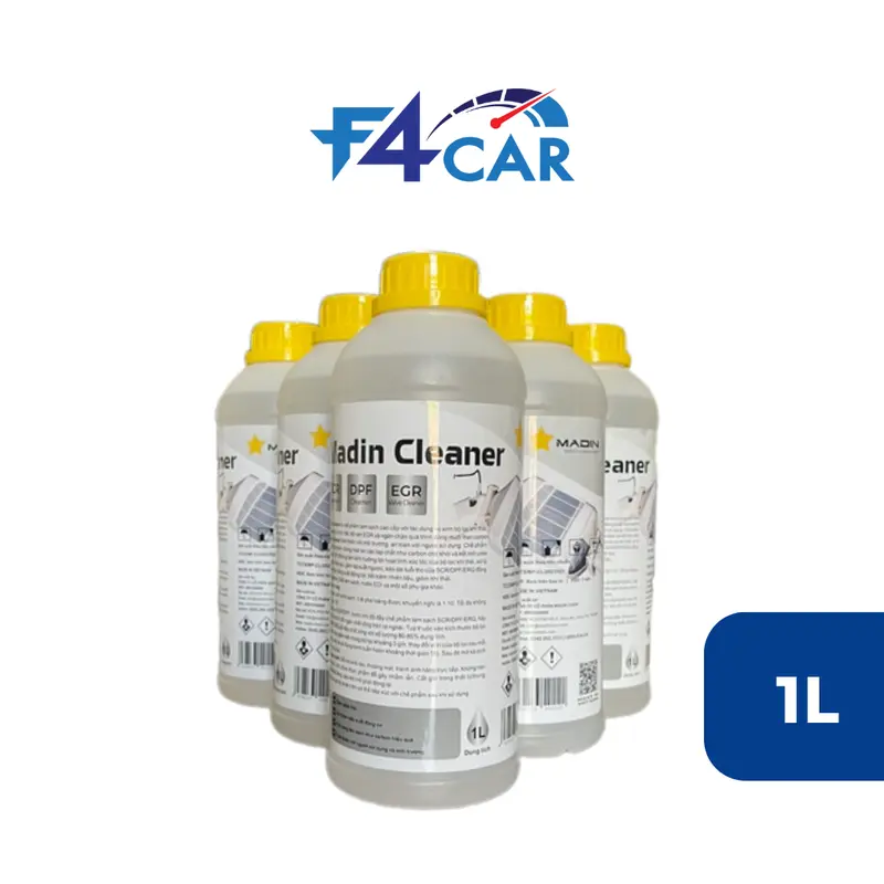 Dung Dịch Vệ Sinh Bầu Lọc Khí Thải Ô tô Madin Cleaner 1L Công Nghệ của Đức 1