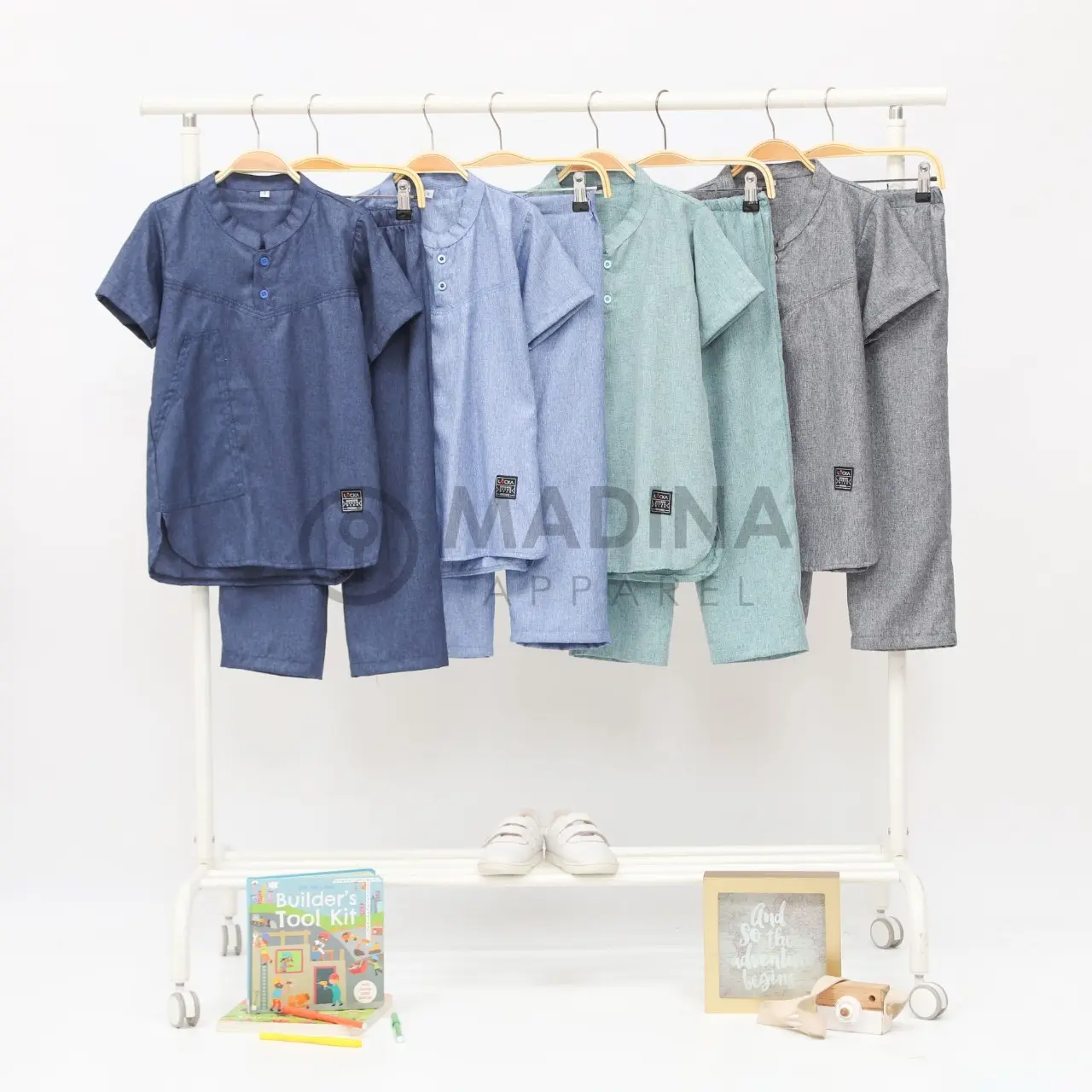 baju koko setelan anak laki laki- set koko anak usia 2-12 tahun
