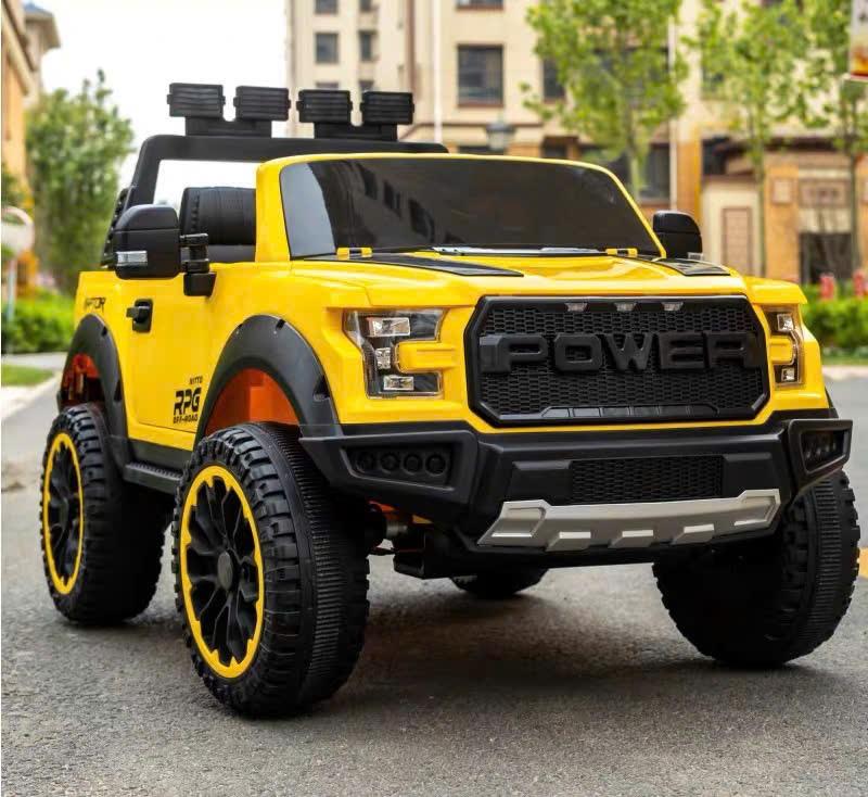 Xe ô tô điện xe ô tô bán tải F.O.R.D RAP.TOR F-150 cho bé siêu ngầu tải trọng lớn 4 động cơ có điều khiển từ xa_Hulk.Kids