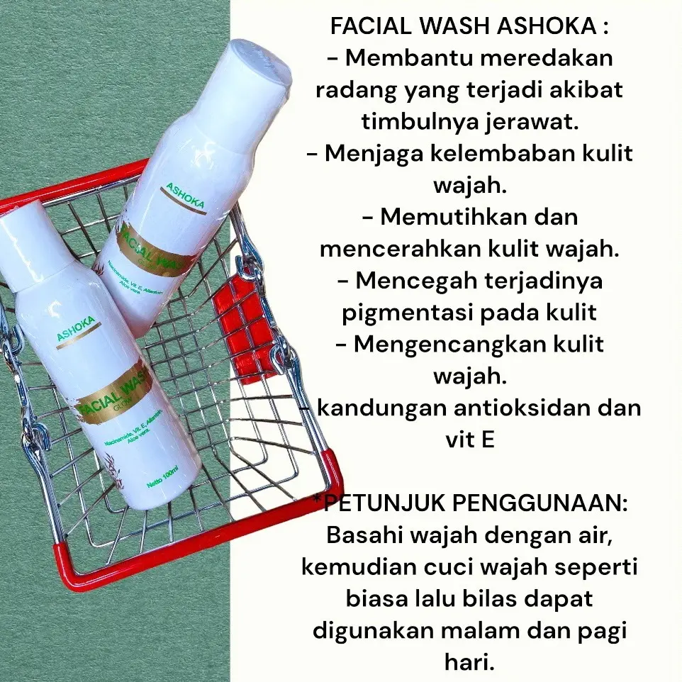 Fasial wash glow