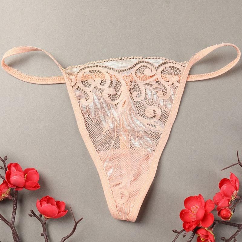 Sexy Lace  Thongs Lingerie G-string Panties V-string Knickers Underwear briefs 5