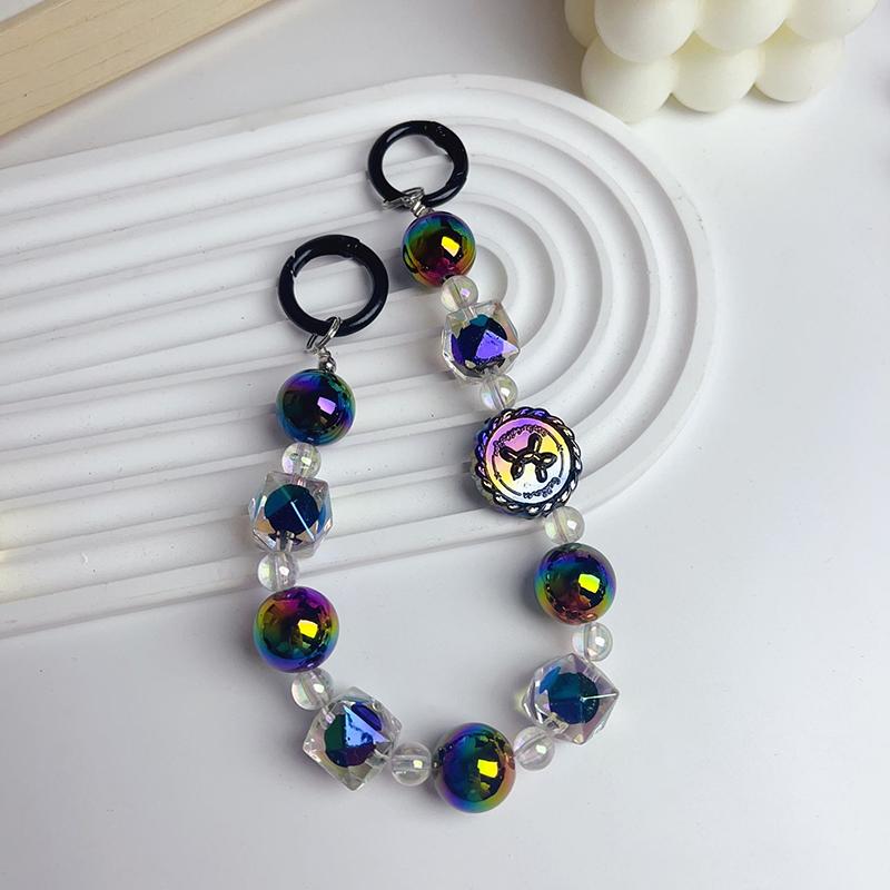 Product Introduction of Dây Chuyền Điện Thoại Hạt, Thiết Kế Dễ Thương, Tương Thích Với Các Thiết Bị Di Động Iphone Và Android, Móc Chìa Khóa, Dây Treo Túi, Mặt Dây Chuyền Móc Chìa Khóa, Thích Hợp Cho Phụ Nữ, Phụ Nữ Và Trẻ Em Gái, Phụ Kiện 10