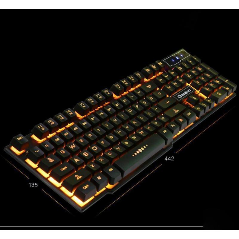 Bàn Phím Cơ Game Thủ, Bàn Phím Cơ Tốt, Bàn phím, Bàn Phím Laptop. Mua Ngay Bàn Phím, Bàn Phím Máy Tính Có Dây K600  Thiết Kế Giả Cơ Tích Hợp Đèn Led Vàng Đẹp Sử Dụng Dễ Dàng Nơi Thiếu Ánh Sáng.