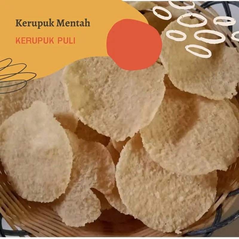 [ 1 KG ] KERUPUK PULI MENTAH / KRUPUK PULI GURIH 0