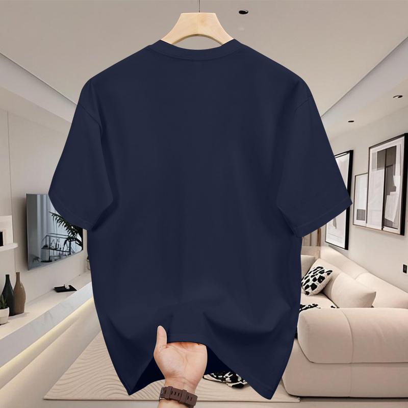 Product Introduction of Áo Thun Cotton Nam, ngắn Tay, Cổ Thuyền In Họa Tiết Minh Họa Nghệ Thuật Trừu Tượng 10