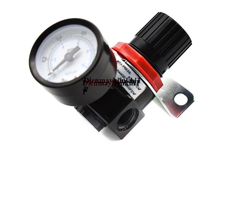 Bộ điều áp, van chỉnh áp suất dùng khí nén kèm theo đồng hò AR2000