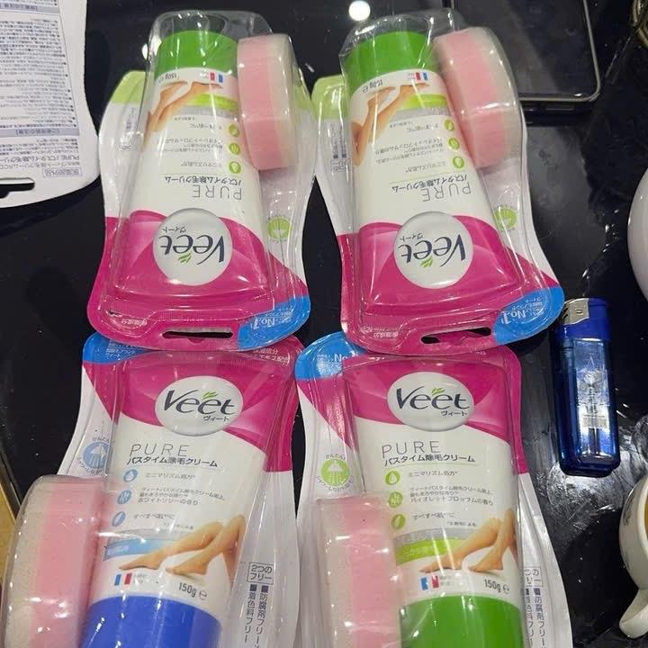 Kem tẩy lông Veet Nội Địa Nhật Bản Chính hãng - Model: [insert model number] 3