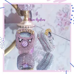 Nisa Aydrus - Personalized Tasbih Digital Cantik Premium Swarovs LED Custom Nama