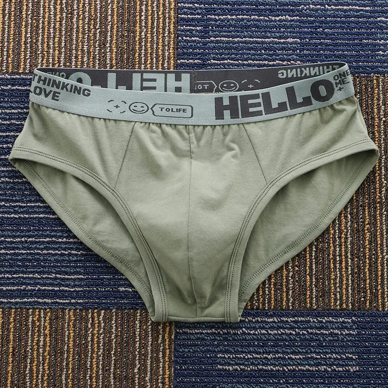 Sét 3 quần sịp nam cotton quần xì nam co giãn đàn hồi kháng khuẩn - TG Hello Cotton Cotton Cotton Cotton 1