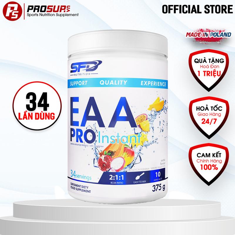 SFD Nutrition EAA Pro Instant 375g (34 Servings) Thực Phẩm Bổ Sung Thể Hình