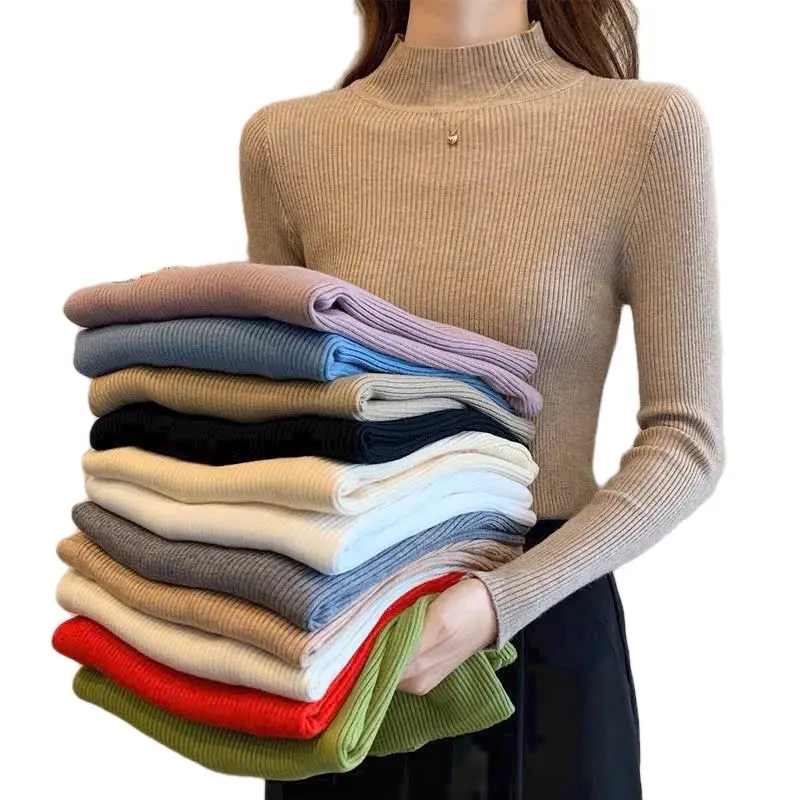 Áo len nữ cổ 3 phân chất mềm mịn free size - Top Women