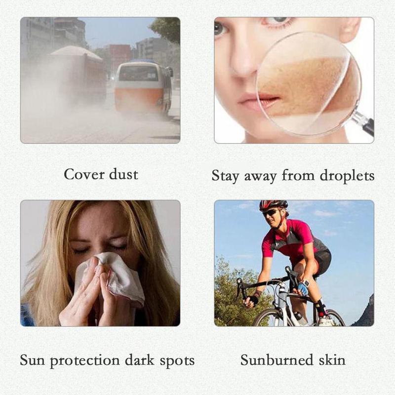 Product Introduction of Breathable Sunscreen Mask With Hat Brim Ice Silk Sunshade Men Women Cycling Cover Full Face Mask 25