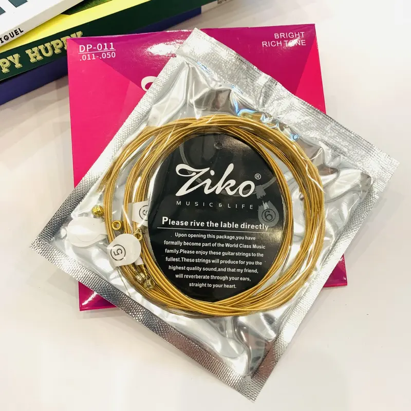 Bộ 6 dây guitar sắt Acoustic Ziko Phospho Brozone các cỡ 10,11,và 12 3