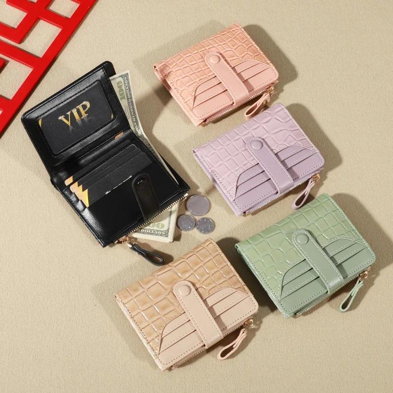 Product Introduction of Elegant Women's Multi Card Wallet - Secure Double Zip Clutch | Casual PU Leather Purse with Style Storage Crocodile Card Bag 2