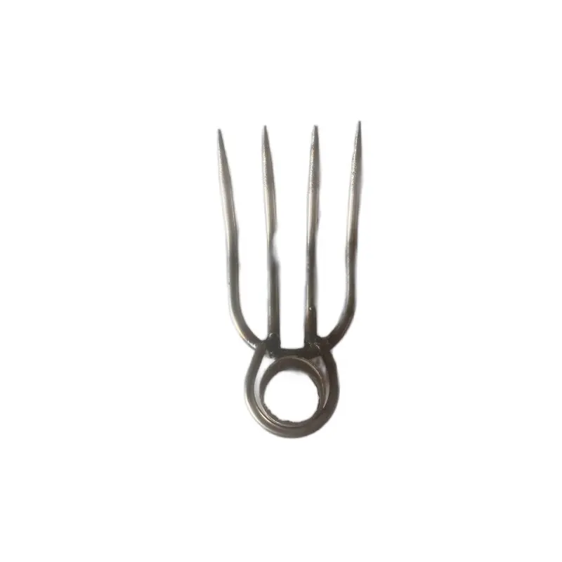 Móc Dặm lúa, móc tỉa lúa, móc lúa làm bằng inox loại 4 răng