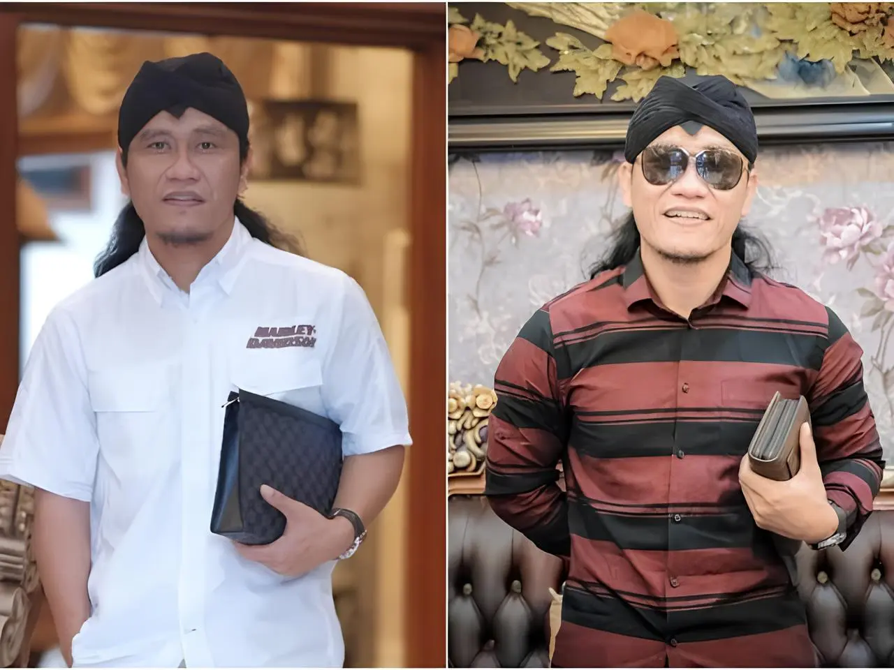 Blangkon Gus Miftah Blangkon Jogja Hitam Sliwir belangkon ekor