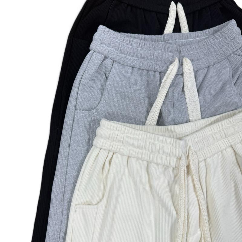 QUẦN TĂM Ver.2 form suông phủ giày thiet kế PNSTORE 02 Nam Menswear Đen 7