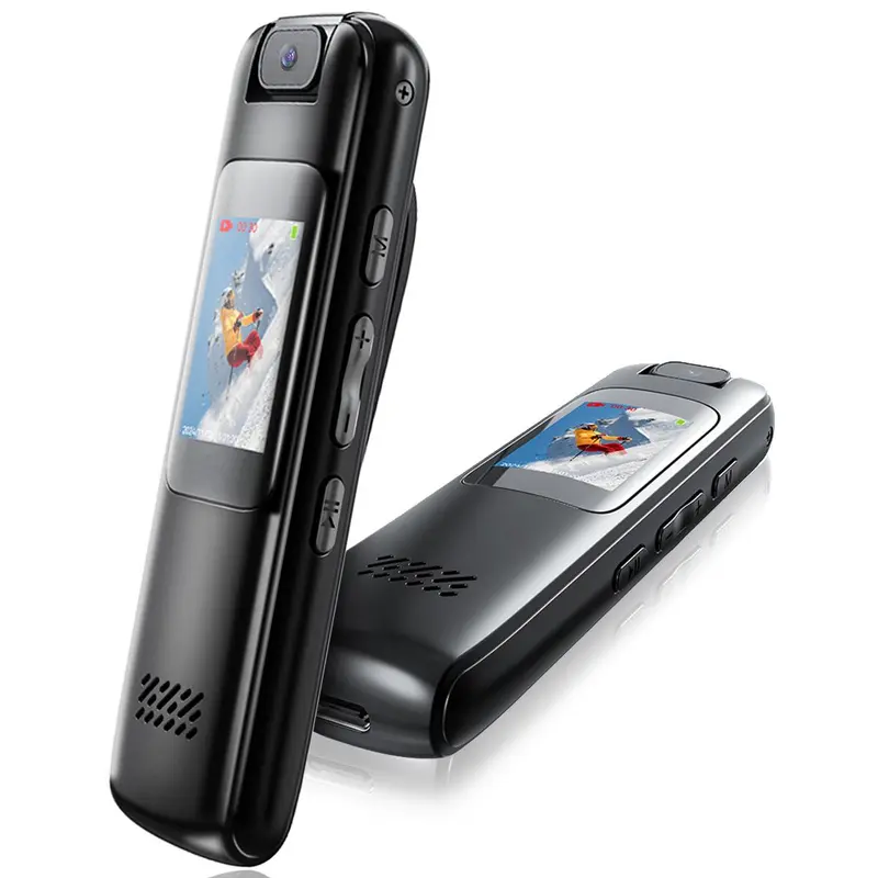 1080P HD Loop Recording Action Camera, metallic Body & Easy Clip Action Camera, Sports Camera for Beginners & Teens 0
