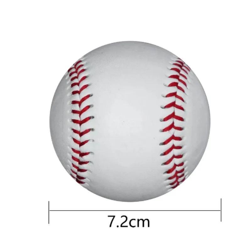 Product Introduction of High Quality 9" Handmade Baseballs PVC Upper Rubber Inner Soft Baseball Balls Softball Ball Training Exercise Baseball Balls 0