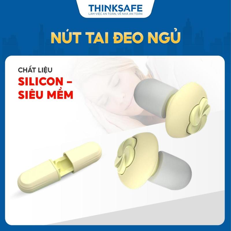 Nút bịt tai chống ồn iMeBoBo 2023 cách âm khi đi ngủ, đi tàu xe giảm tiếng ồn đến 40-50dB, Tai nghe chống ồn - Thinksafe
