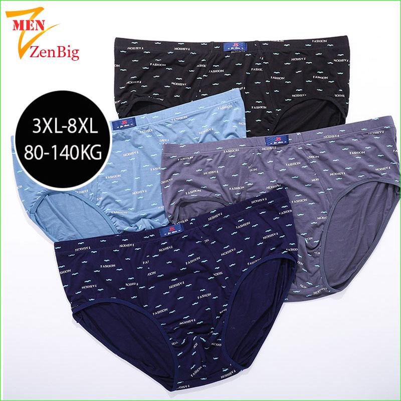  quần sịp quần lót dành cho nam big size dành cho người mập người béo Quần Boxer Boxer Menswear Cotton Đen 