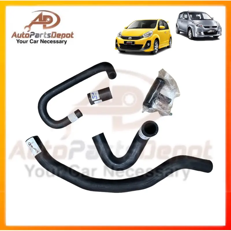 Radiator Hose (Set) OEM Perodua Myvi 1.3 2005-2010 Full Set Complete ...