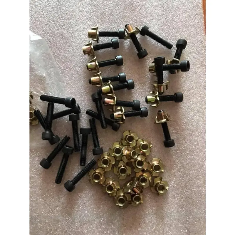 ỐC TRỤ ĐẦU LỤC GIÁC BẮT BASS VÀ TRELB LOA COMBO 10 CON GIÁ 20K 5