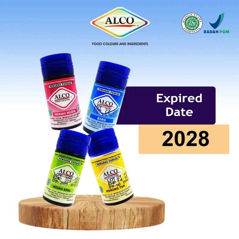 Pewarna Makanan Kue ALCO 12,5 ml 1