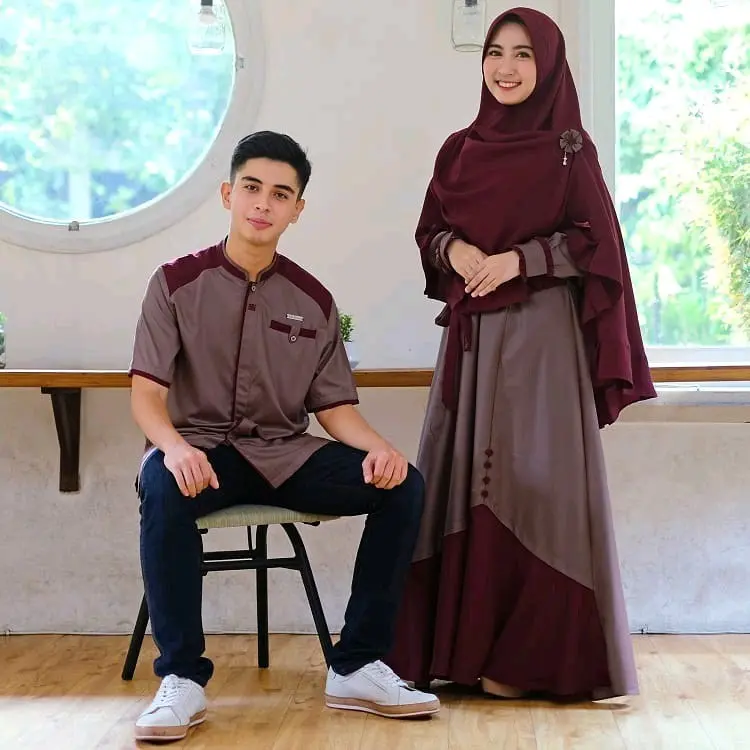 gamis couple samawa