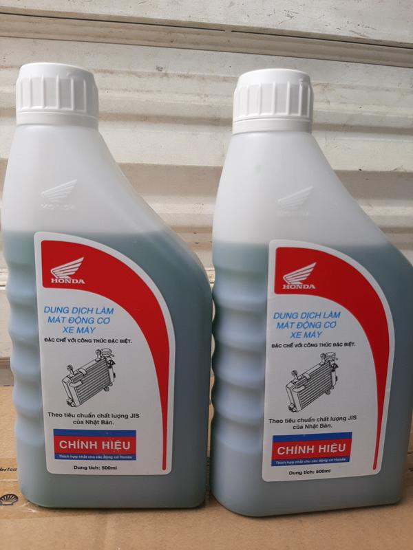 (Chính hãng) 1 Chai Nước làm mát Honda chai 500ml mẩu mới