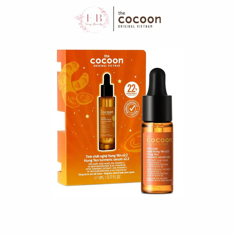 Tinh chất nghệ Hưng Yên 10% - 22% vitamin C Cocoon 5ml