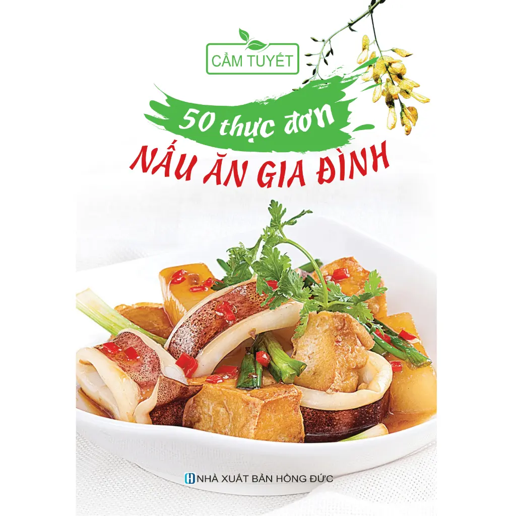 Sách - 50 Thực Đơn Nấu Ăn Trong Gia Đình (VT-MK)