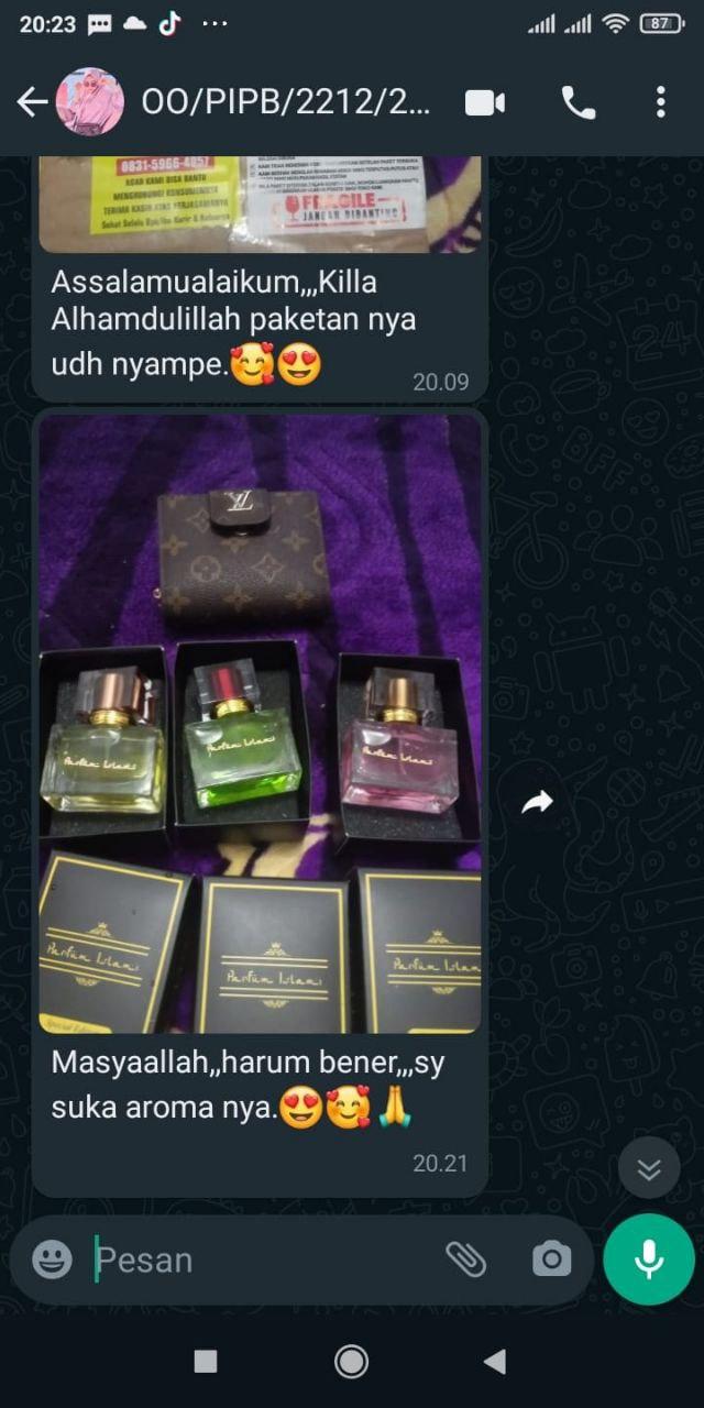 PARFUM ISLAMI Spesial Edition BIDARA by Oki Setiana Dewi Wangi nya Harum, Mewah, Tahan Lama, Best Seller dan Favorit yang langsung diracik oleh Ahlinya