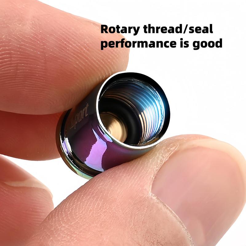 Car Tire Valve Stem Cap, 4 Counts/set Anti-theft Car Tire Valve Stem Cover, Universal Car Tire Valve Stem Cap for Motorcycle, Car, Truck 3