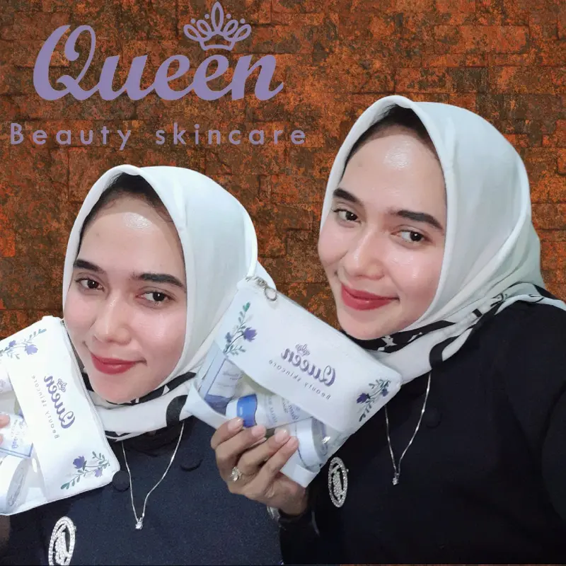 Paket usaha Queen Beauty Skincare free kapas 2