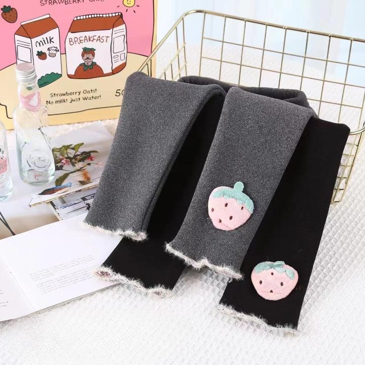 Quần legging lót lông bé gái hàng QCCC 7-30kg