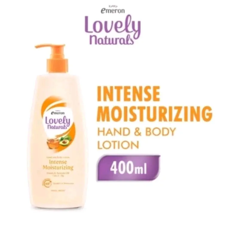 EMERON Lovely Natural Pump 400ml - Emeron Handbody Natural Lovely 400ml Avocado 3