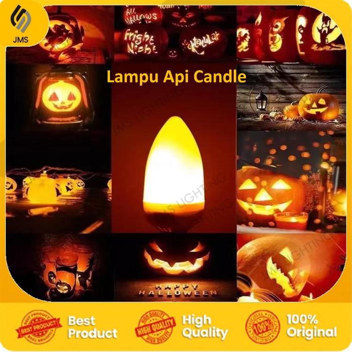 Lampu Api Jual Lampu LED Lampu Api Lilin E27 5WATT - Jakarta Pusat - JMS LIGHTING ...