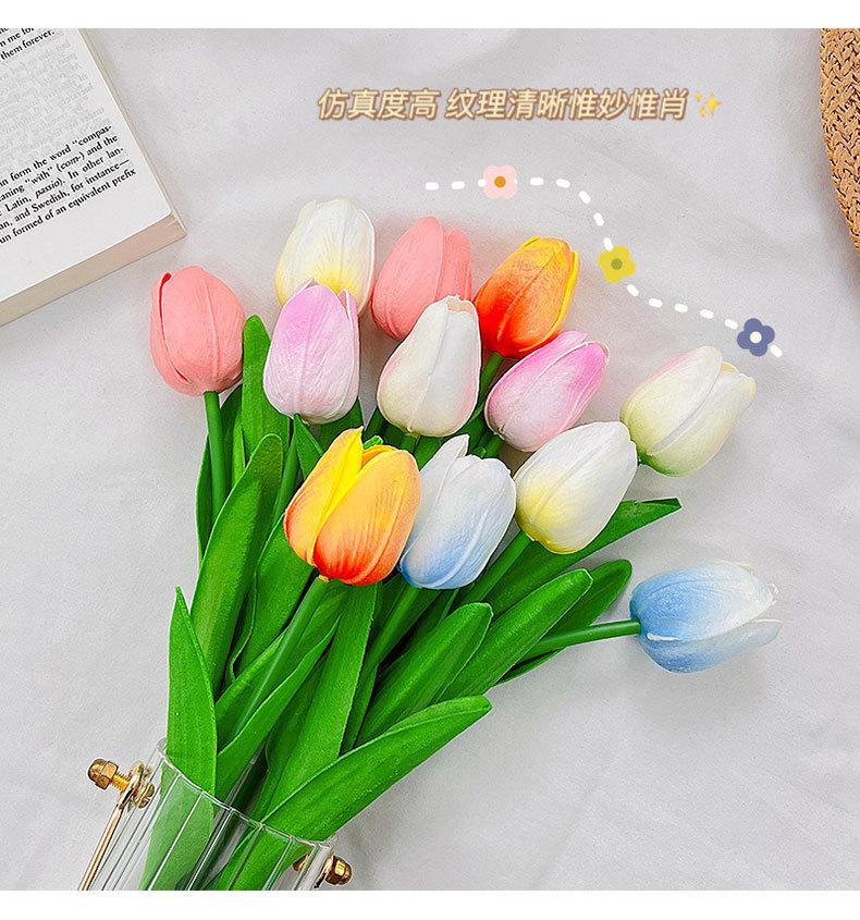Product Introduction of Hoa Giả Hoa Tulip, Phong Cách Bắc Âu Ins, Bó Hoa Mô Phỏng Pu, Đồ Trang Trí Đạo Cụ Chụp Ảnh, Hoa Trang Trí, Hoa Giả, Thích Hợp Để Phòng Khách Và Máy Tính Để Bàn 4