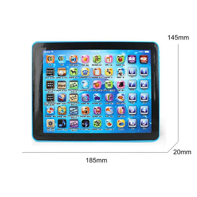 Baby Touch Computer Tablet Pad Educational Toys Kids Early Learning Reading English Chinese Language Machine For Kids Children 5