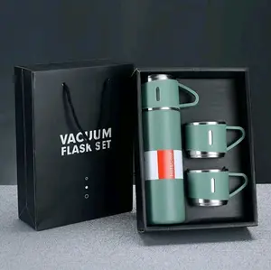 THERMOS SULTAN SET / TERMOS VACUUM FLASH SET SOUVENIR KADO NATAL KADO ULANG TAHUN