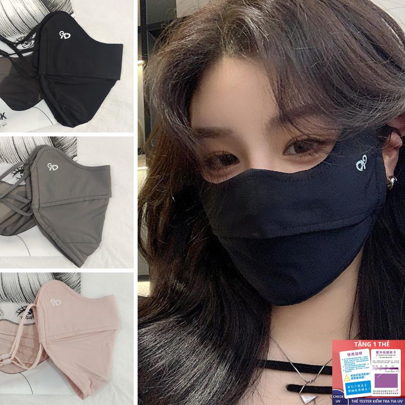 Khẩu Trang Chống Tia UV, Chống Nắng ENAIDE UPF 50+,Hàng Chính Hãng Cao Cấp, Tặng Thẻ Test