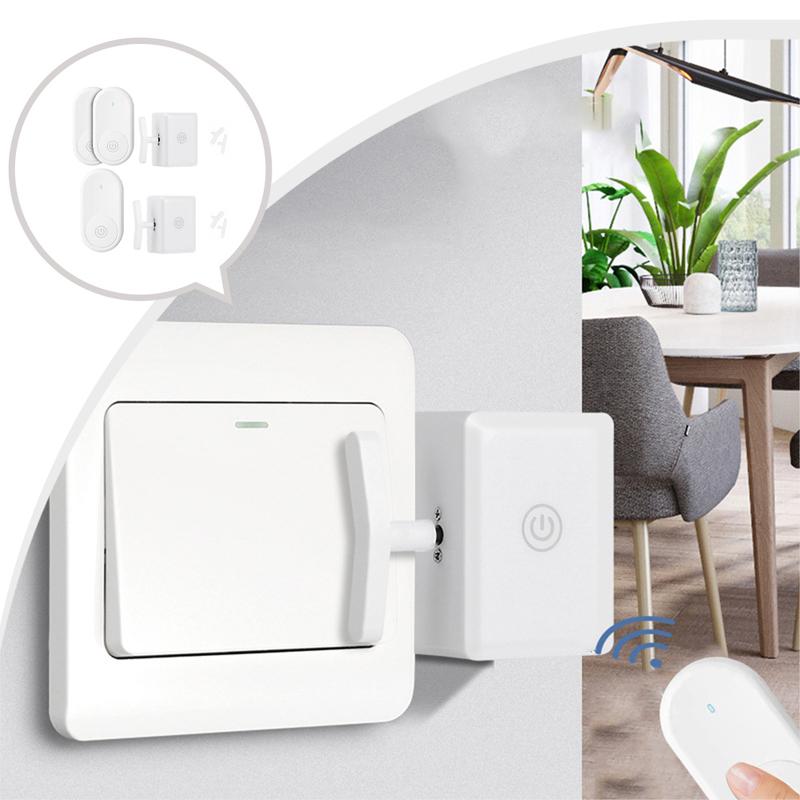 51*54mm RF Control Battery Powered Long Control Distance Ready To Use Remote Button 100 Days Usage For Home Automation 2