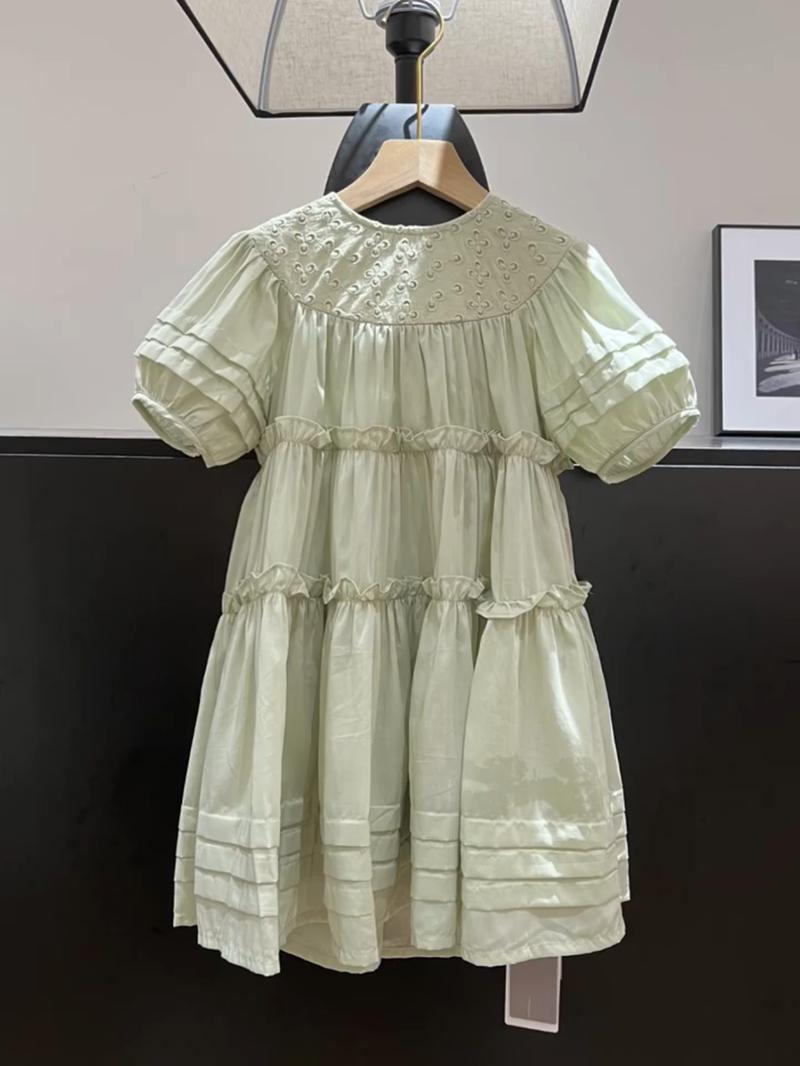 Product Introduction of Girls' Summer Dress Little Girl Princess Dress Korean Style Loose Casual T-Shirt Dress for Big Kids Summer Thin Style 20