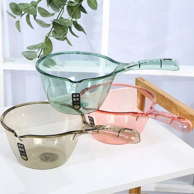 Combo 2 cái Gáo múc nước bằng nhựa cao cấp trong suốt G02 0