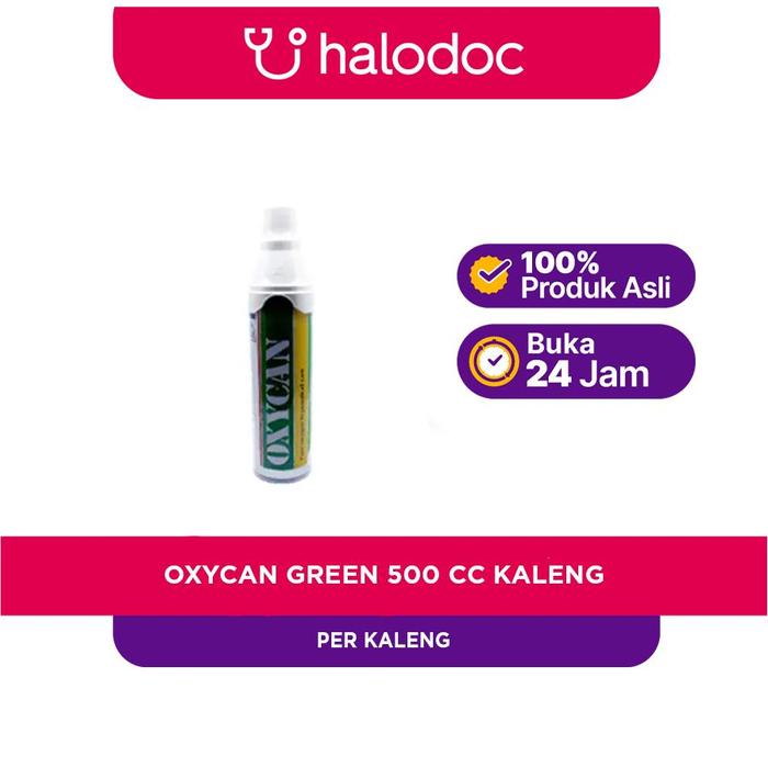 Gambar Oxycan Green 500 cc Kaleng dari Apotek SBS Farma Kebon Jeruk Kota Administrasi Jakarta Barat Tokopedia